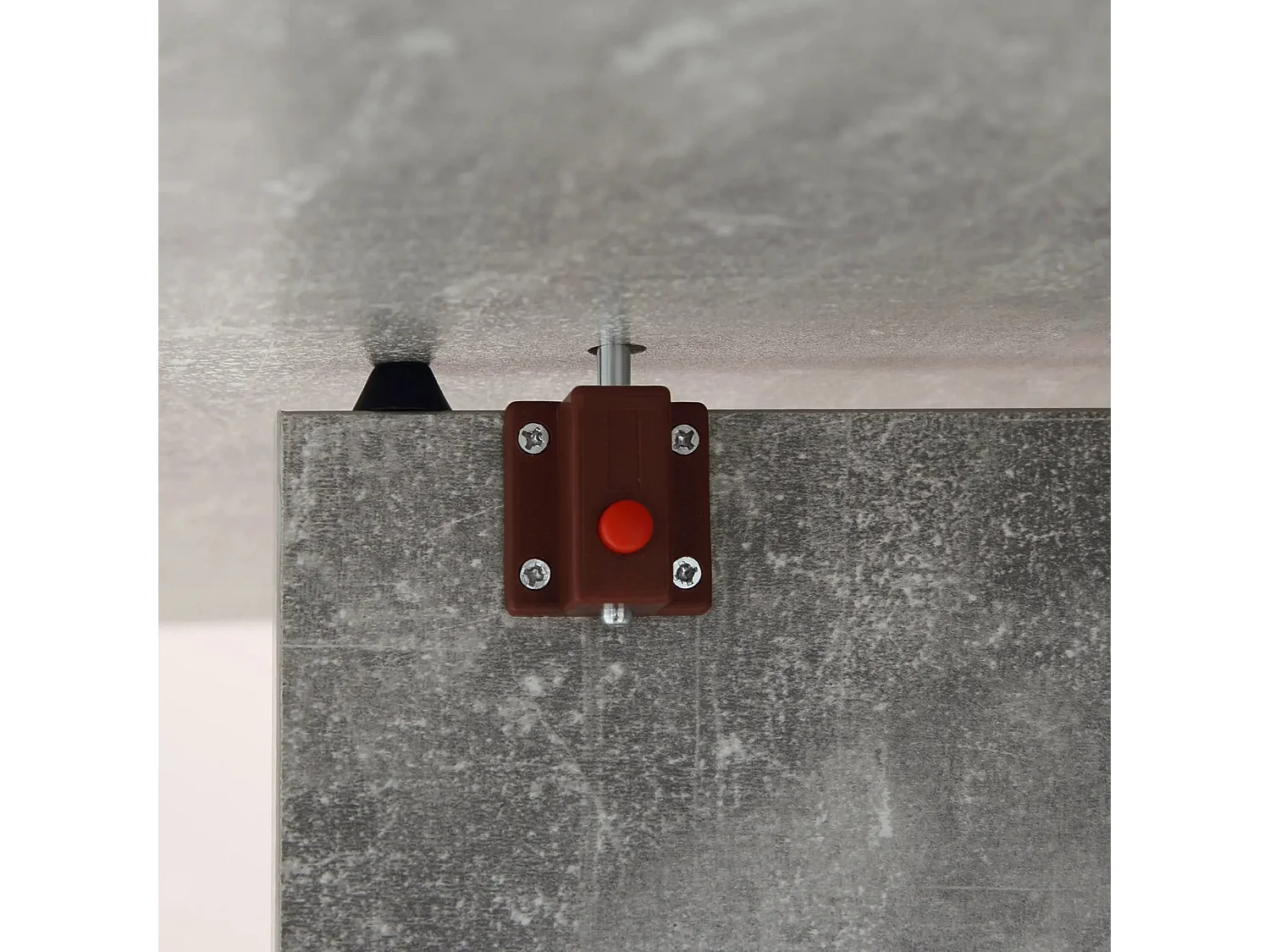 Mesa de Jantar Dobrável Atman - Cinza Moderno - 75x140x74 cm para Espaços Pequenos