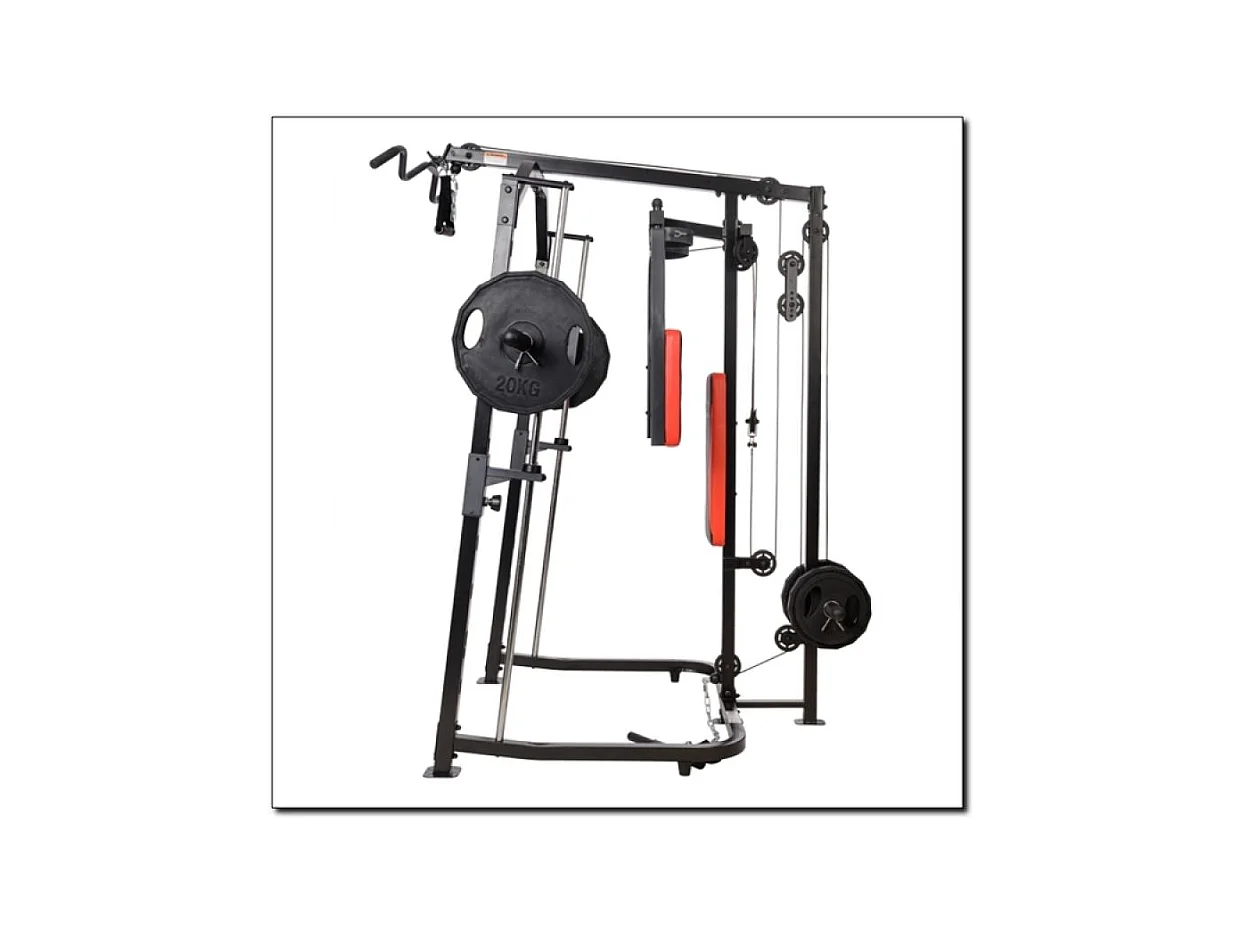 Máquina de Musculação Atlas X1 HMS 17-51-001 para Treino Completo
