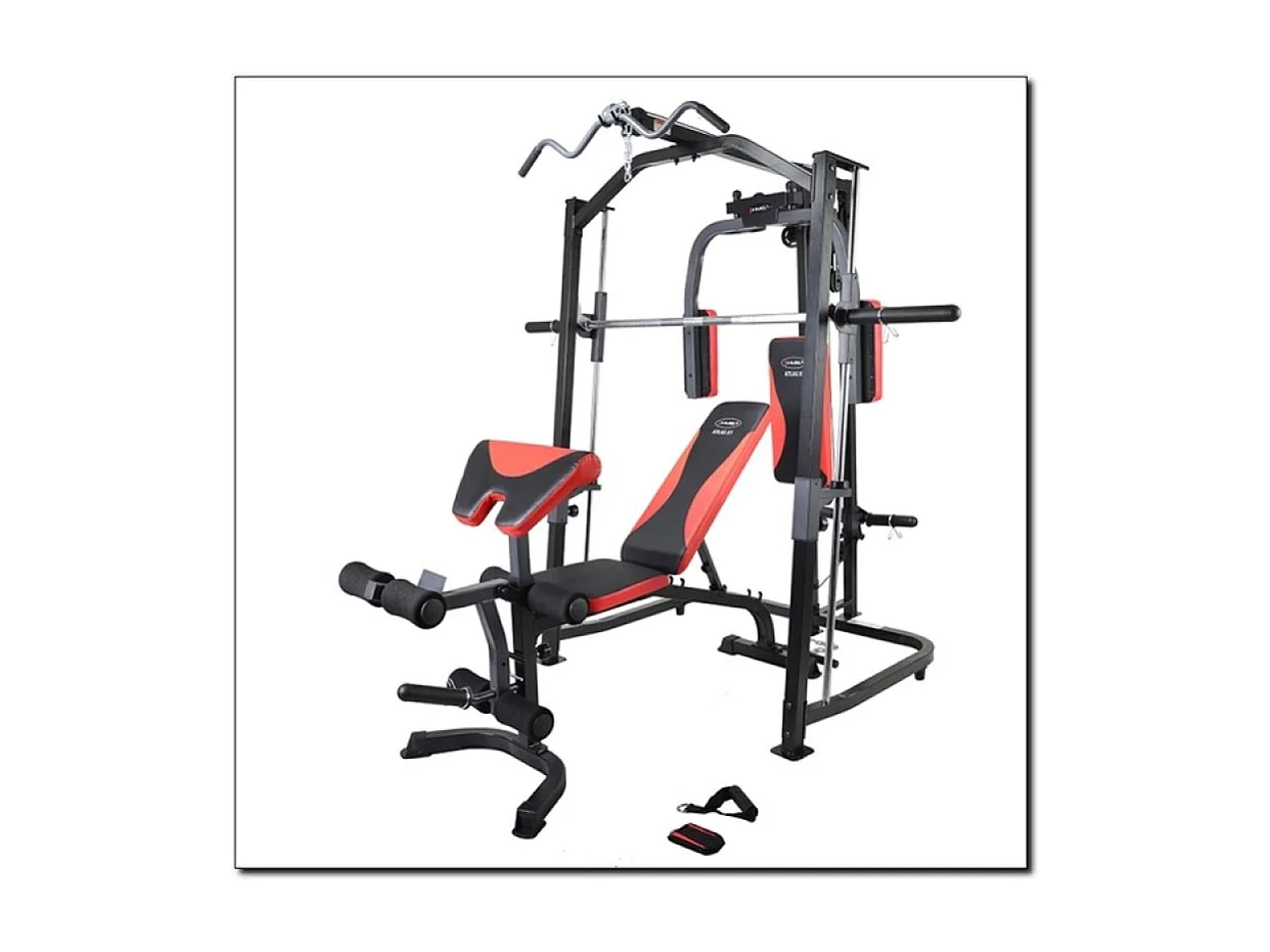 Máquina de Musculação Atlas X1 HMS 17-51-001 para Treino Completo