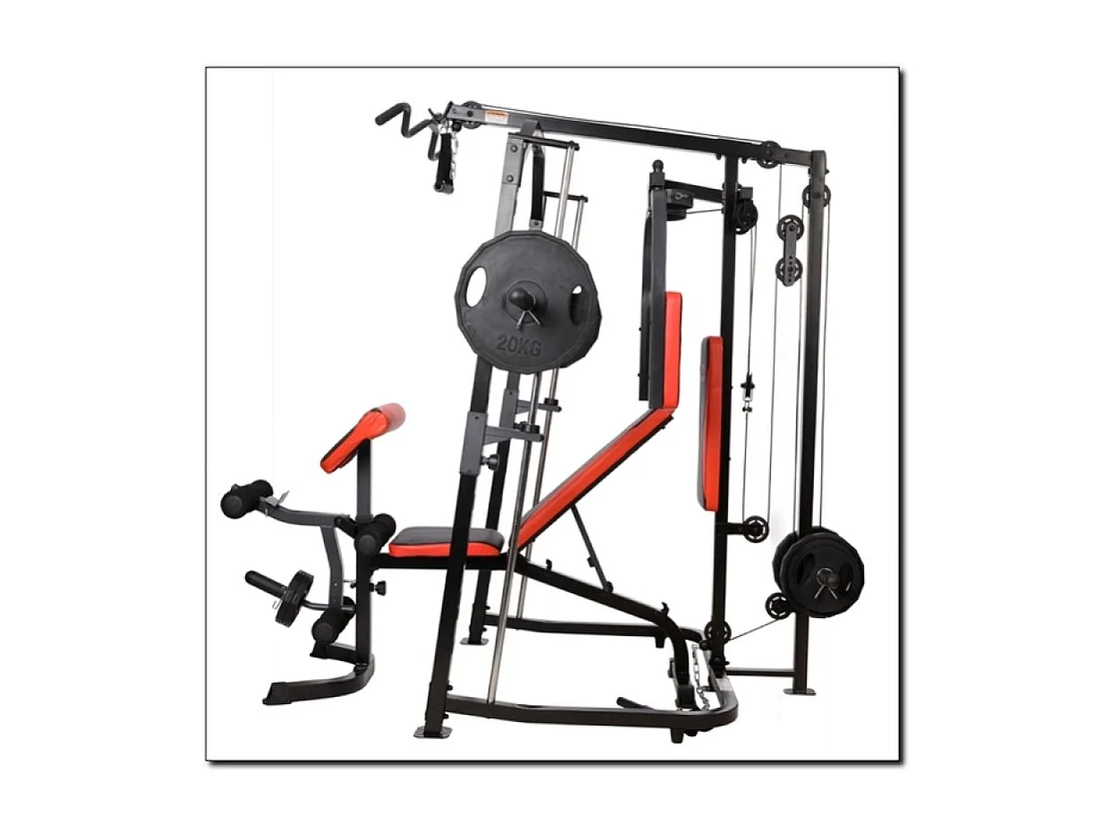 Máquina de Musculação Atlas X1 HMS 17-51-001 para Treino Completo