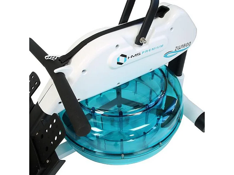 Máquina de Remo HMS Premium SEMI COMERCIAL ZW1600 com Resistência Hídrica