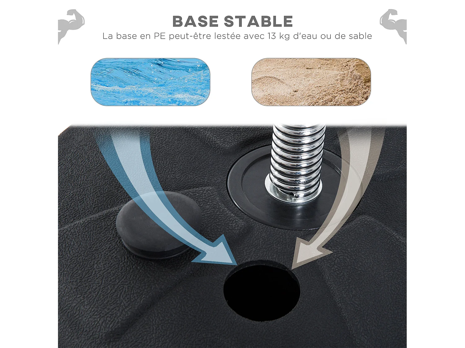 Saco de Boxe de Pé Ajustável em Altura – Treinos de Boxe e Artes Marciais – Vermelho e Preto