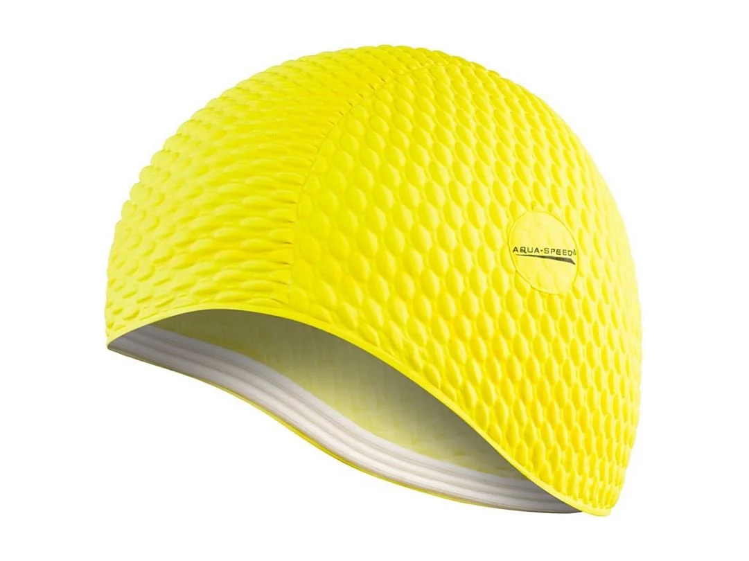 Touca de Natação Aqua-Speed Bombastic em Látex 104-18 para Mulheres