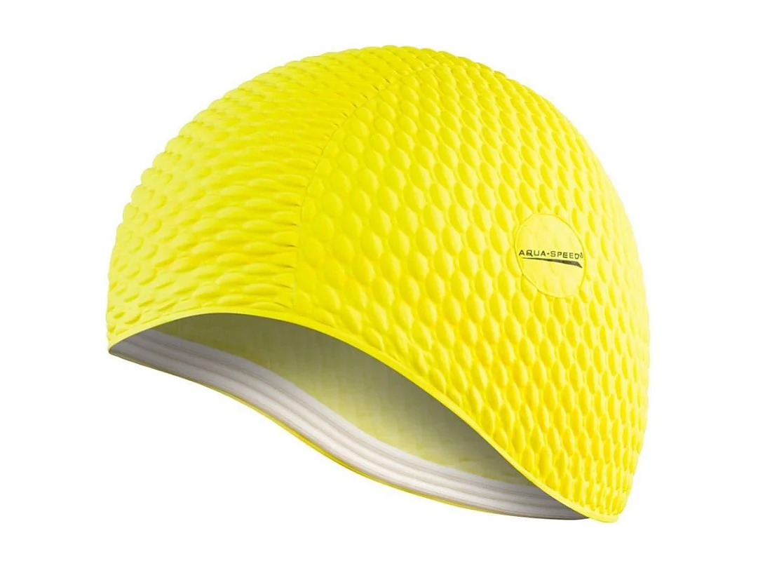 Touca de Natação Aqua-Speed Bombastic em Látex 104-18 para Mulheres