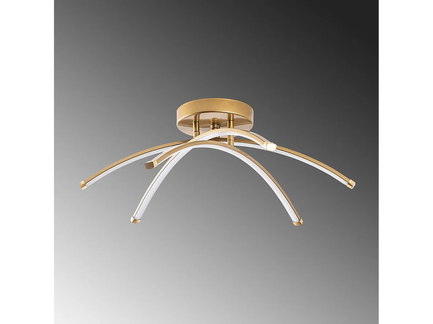 Candeeiro Dourado Ledbanana - Elegância e Sofisticação para o Seu Espaço