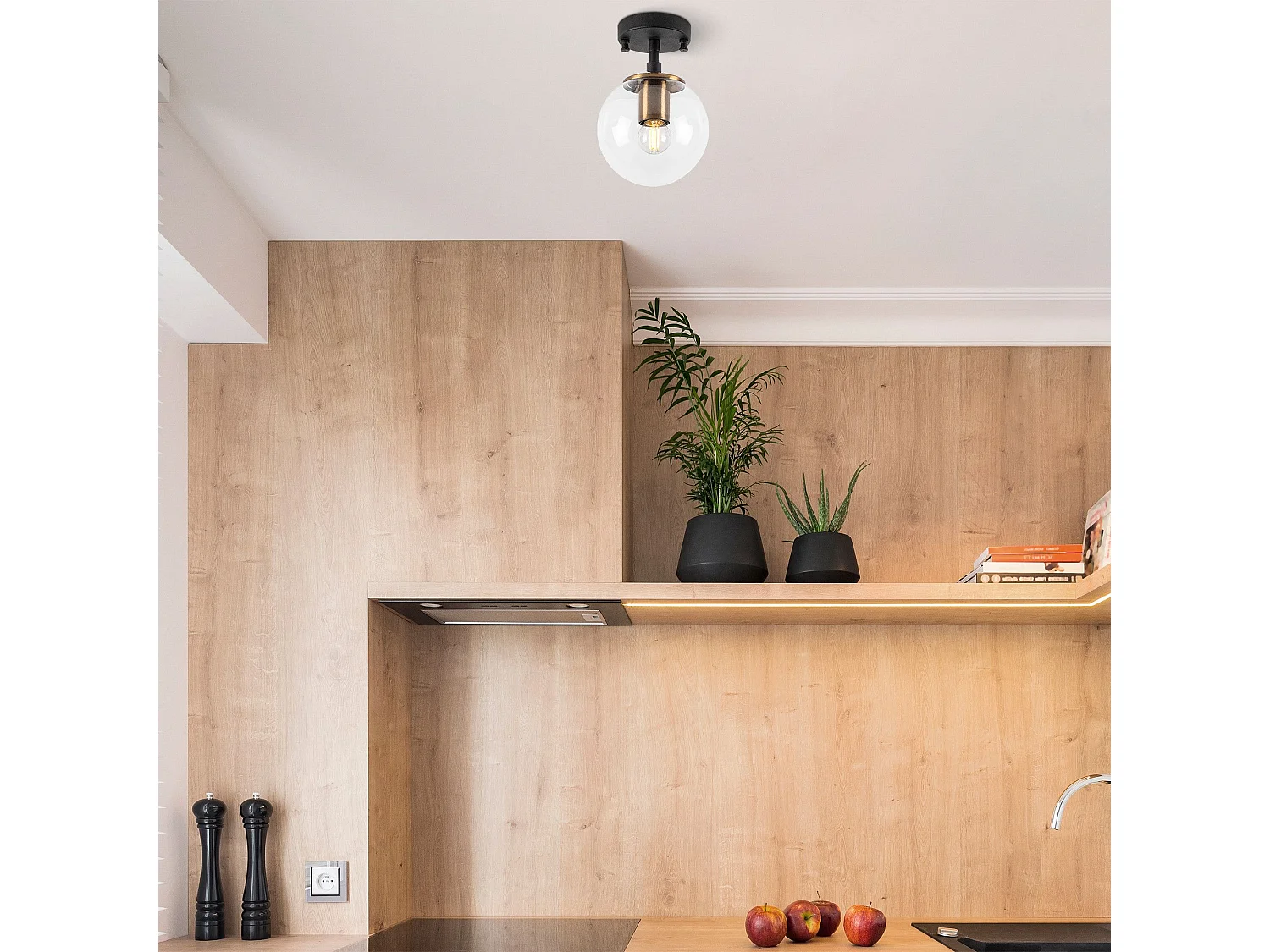 Candeeiro Preto Antigo Atmaca 10205 - Elegância e Sofisticação para Seu Espaço