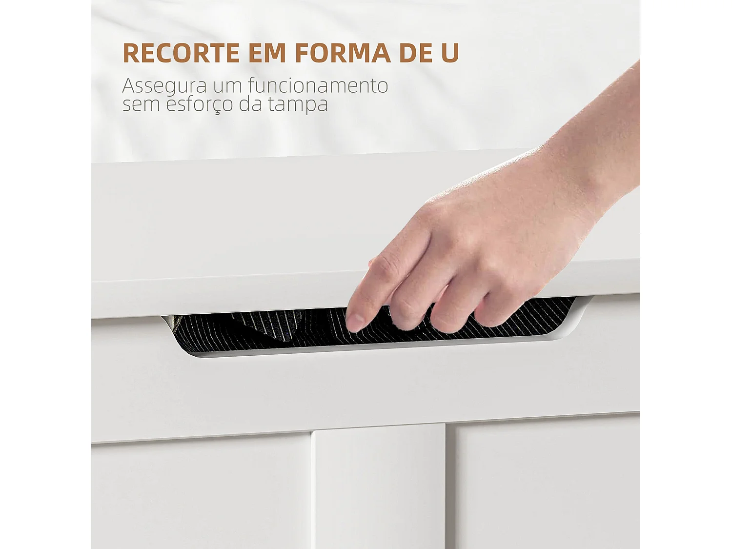Baú de Armazenamento Versátil 100L para Casa e Quarto - Estilo Moderno e Funcional