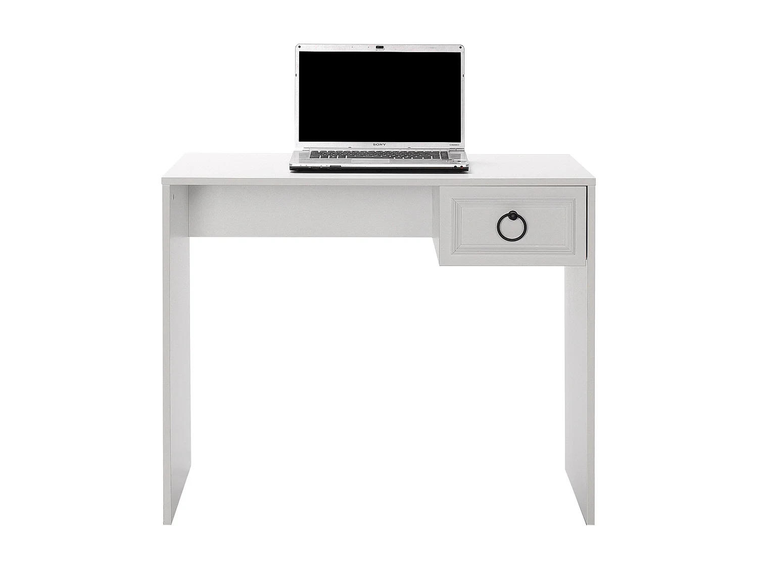 Secretária Elegance Branca - 90 x 75 x 51 cm - Design Moderno e Funcional