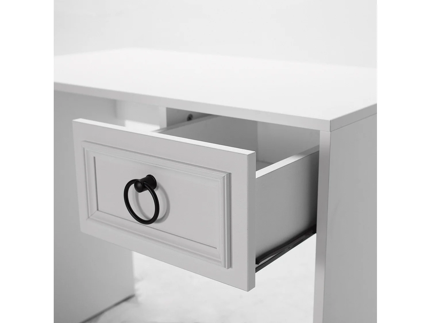 Secretária Elegance Branca - 90 x 75 x 51 cm - Design Moderno e Funcional