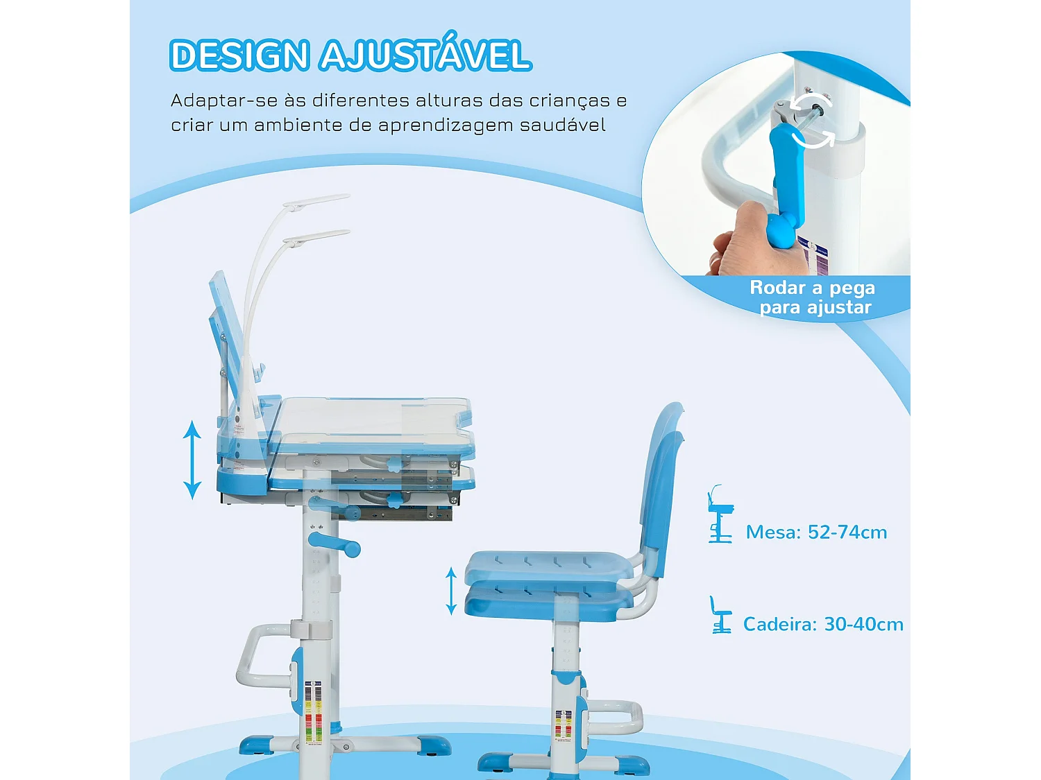 Secretária de Canto Moderna Reykjavik 80x49 em Branco - Perfeita para Estudo e Trabalho