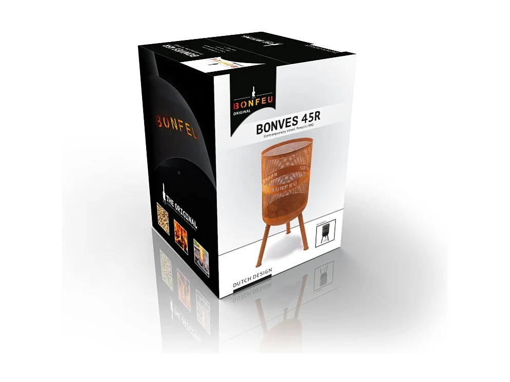 Fogueira BonFeu Bonves 45 - Estilo e Durabilidade para Seu Jardim