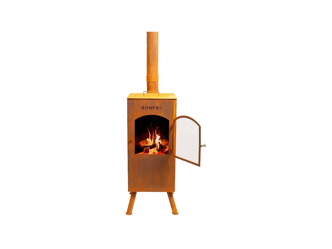 Lareira de Jardim BonCarré BonFeu 3503R em Aço Corten