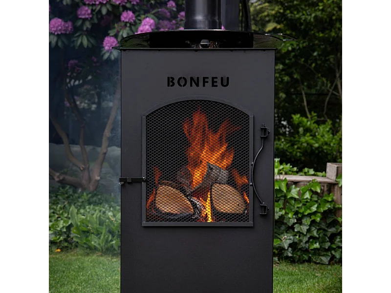 Lareira de Jardim BonCarré BonFeu 3503R em Aço Corten