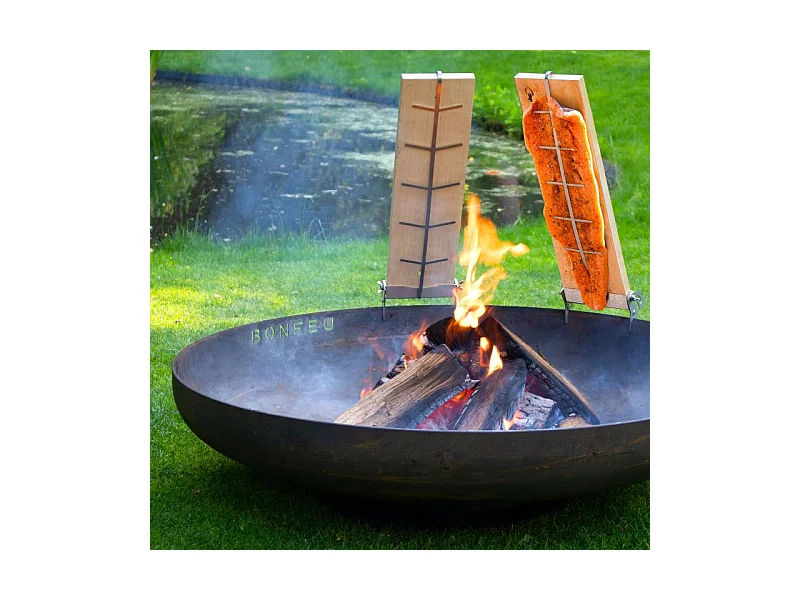 Fogueira de Jardim Bonfeu Bonbowl 100 FB3.100C em Aço Corten