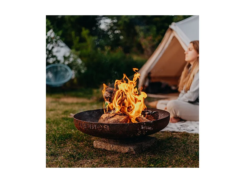 Fogueira de Jardim Bonfeu Bonbowl 100 FB3.100C em Aço Corten