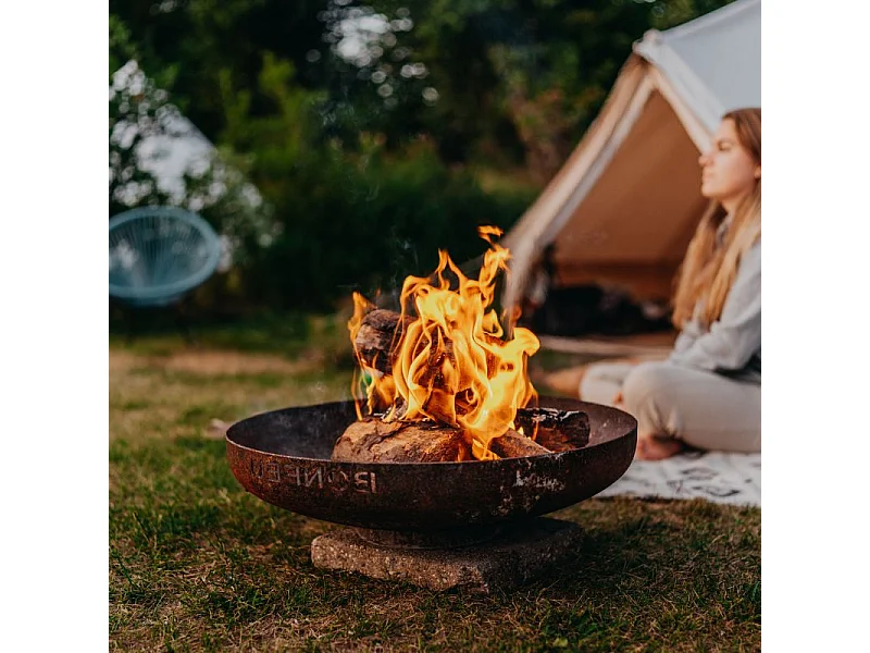 Fogueira de Jardim Bonfeu Bonbowl 100 FB3.100C em Aço Corten