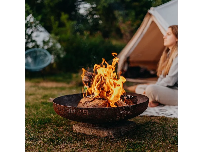 Fogueira de Jardim Bonfeu Bonbowl 100 FB3.100C em Aço Corten