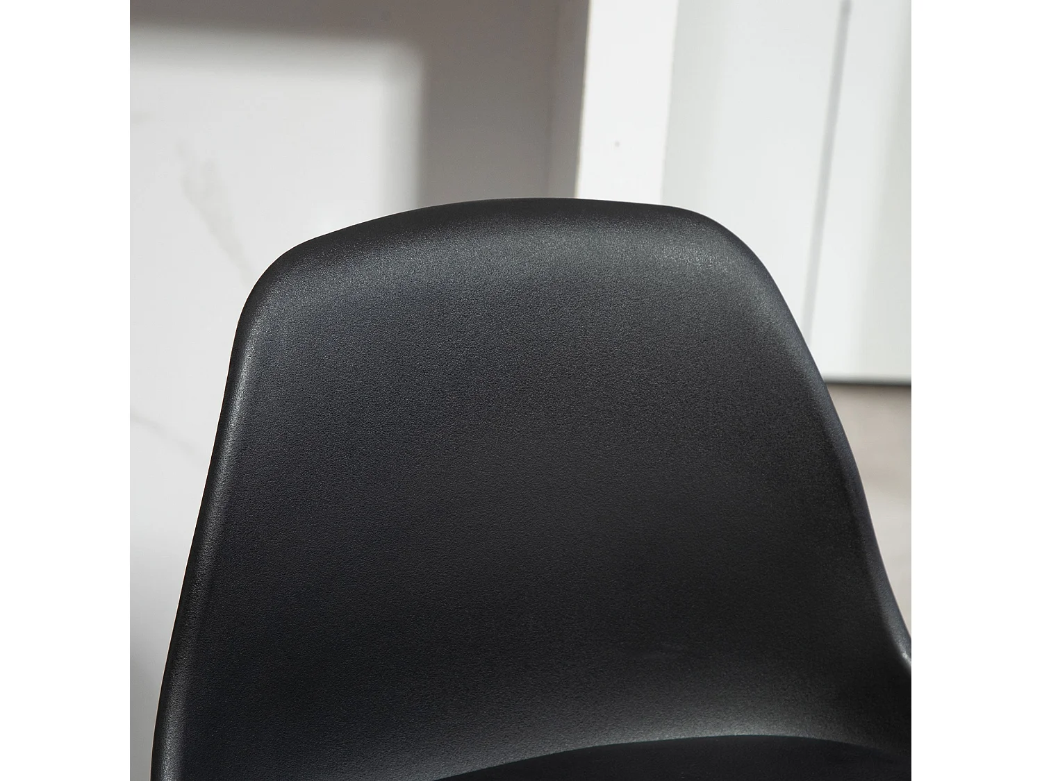 Conjunto Elegante de 2 Bancos de Bar Estofados em PU para Cozinha e Sala de Jantar