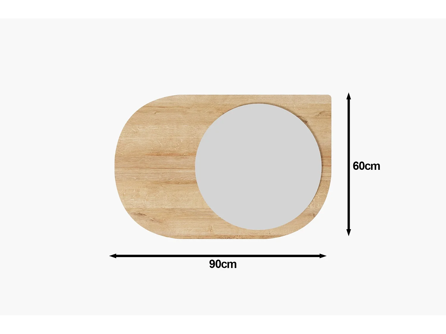 Spiegel - Sapphire Oak