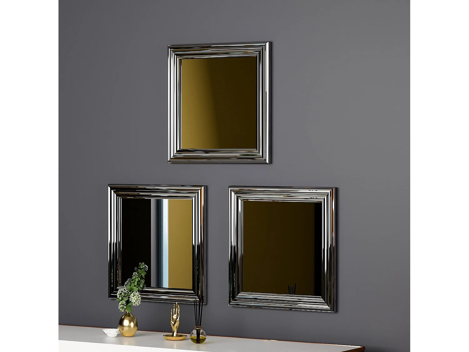 Spiegelset (3 stuks)