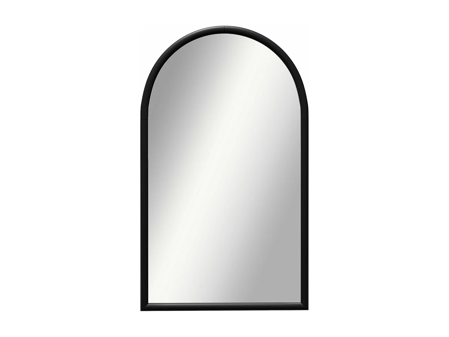 Espelho de Parede Avignon 65x110 cm com Estrutura de Madeira em Forma de Janela para Decoração Elegante