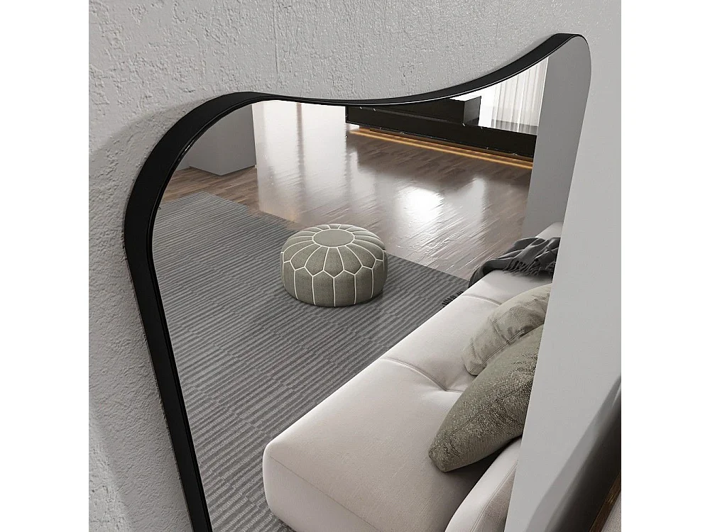 Espelho Cheval Ombra Preto - Design Moderno de 55x150cm para sua Casa