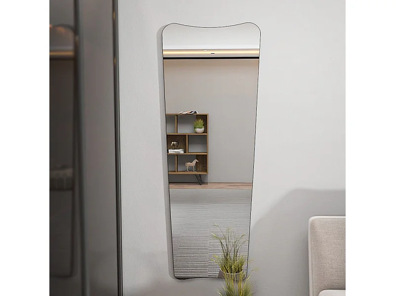 Espelho Cheval Ombra Preto - Design Moderno de 55x150cm para sua Casa