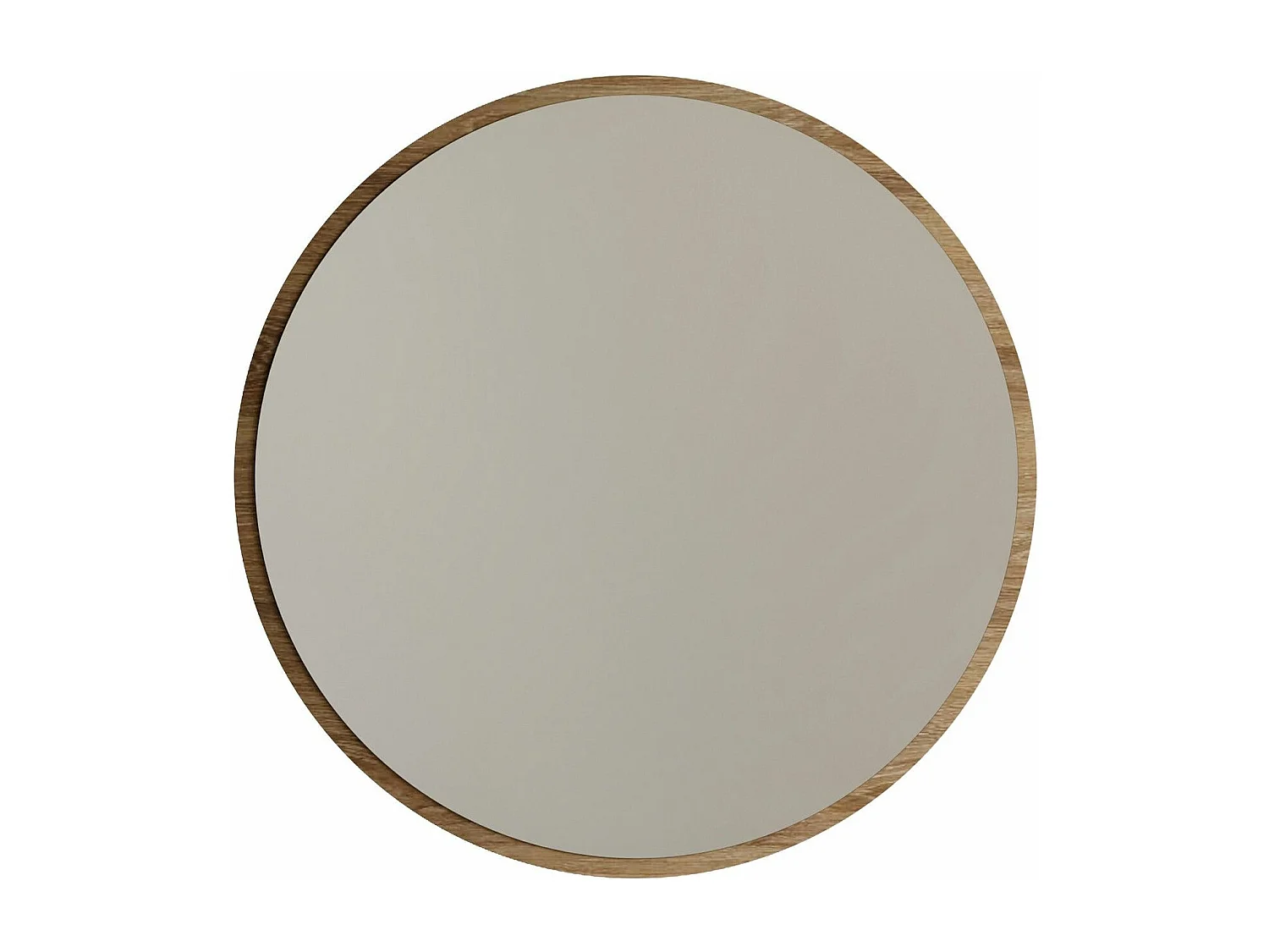 Miroir décoratif Adriata D60cm Bois foncé