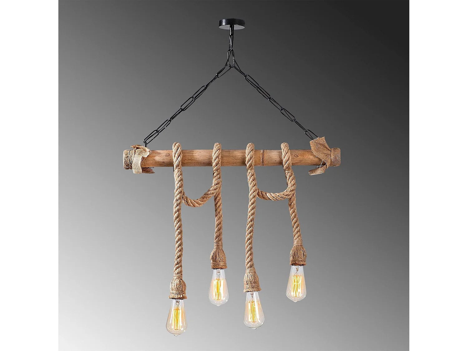 Candeeiro de Madeira Erebos - Design Moderno e Rústico para Iluminar o Seu Espaço