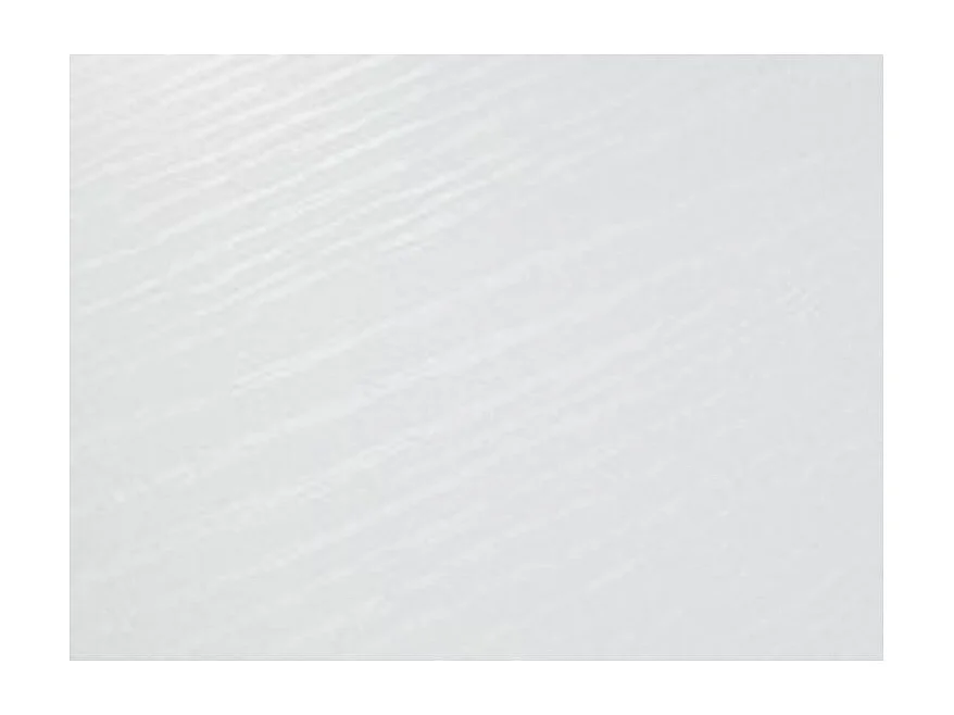 Table rectangulaire extensible orientale 6 à 10 personnes L 160 à 264cm frêne blanc et pieds métal doré Kazay