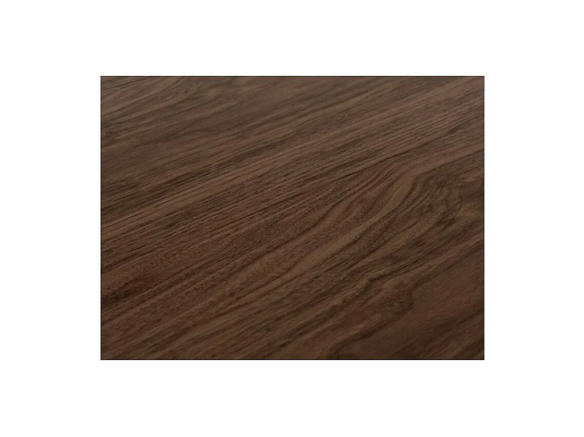 Table rectangulaire extensible orientale 6 à 10 personnes L 130 à 234cm bois foncé et pieds métal doré Kazay