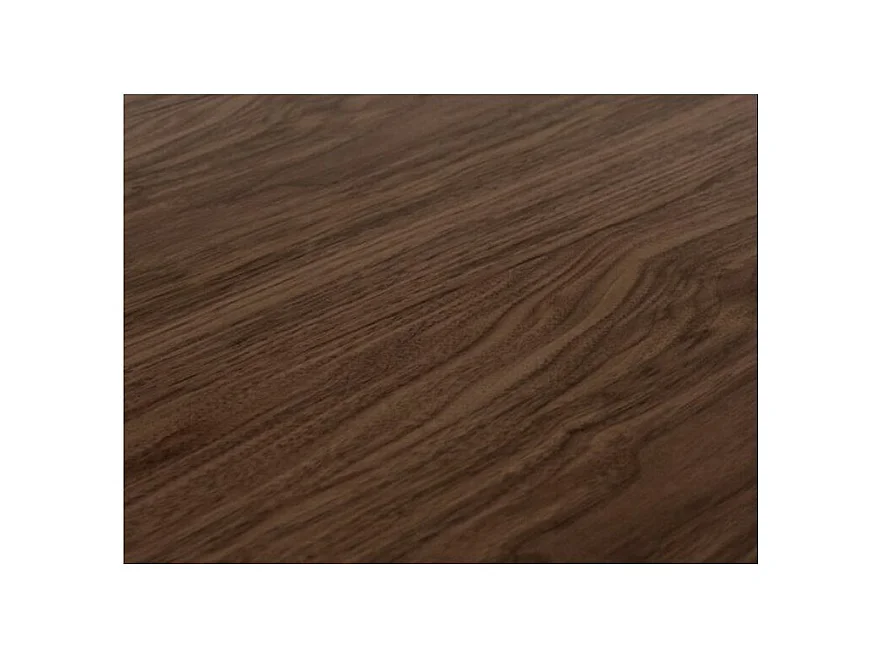 Table rectangulaire extensible orientale 6 à 10 personnes L 130 à 234cm bois foncé et pieds métal doré Kazay