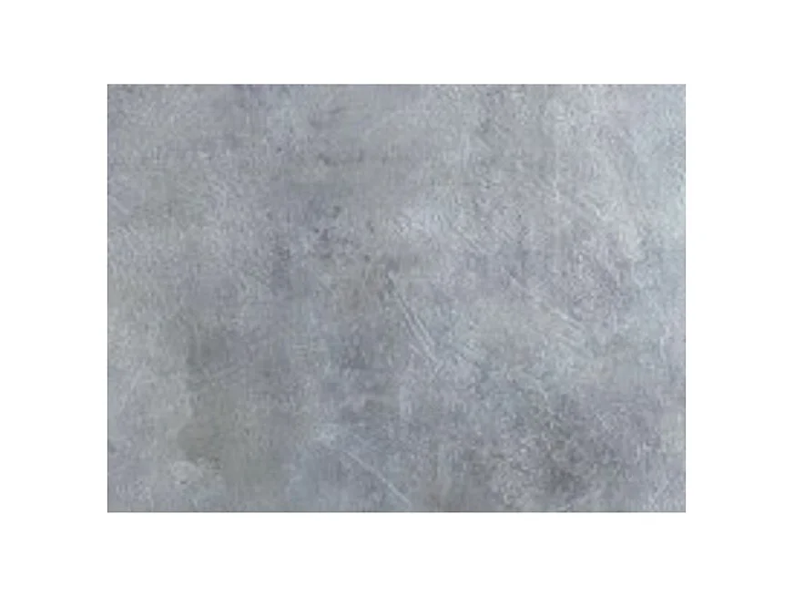 Rechthoekige uitschuifbare tafel voor 6 tot 16 personen L 120 tot 380 cm betongrijs en goudkleurig metalen frame Kazay