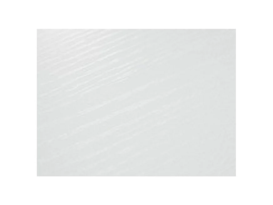 Table rectangulaire extensible 6 à 16 personnes L 120 à 380cm frêne blanc et cadre métal doré Kazay