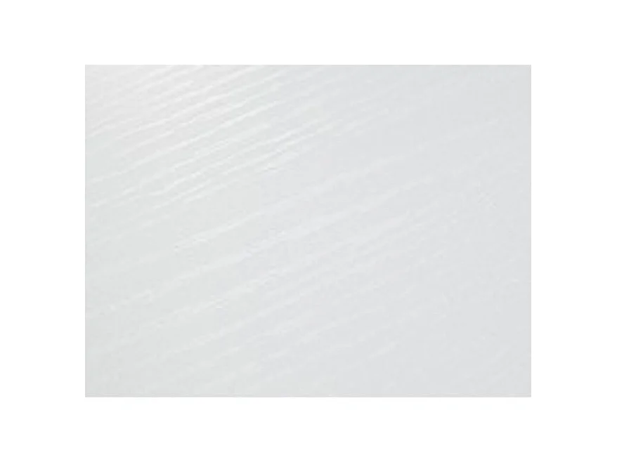 Table rectangulaire extensible orientale 6 à 20 personnes L 160 à 420cm frêne blanc et pieds métal doré Kazay