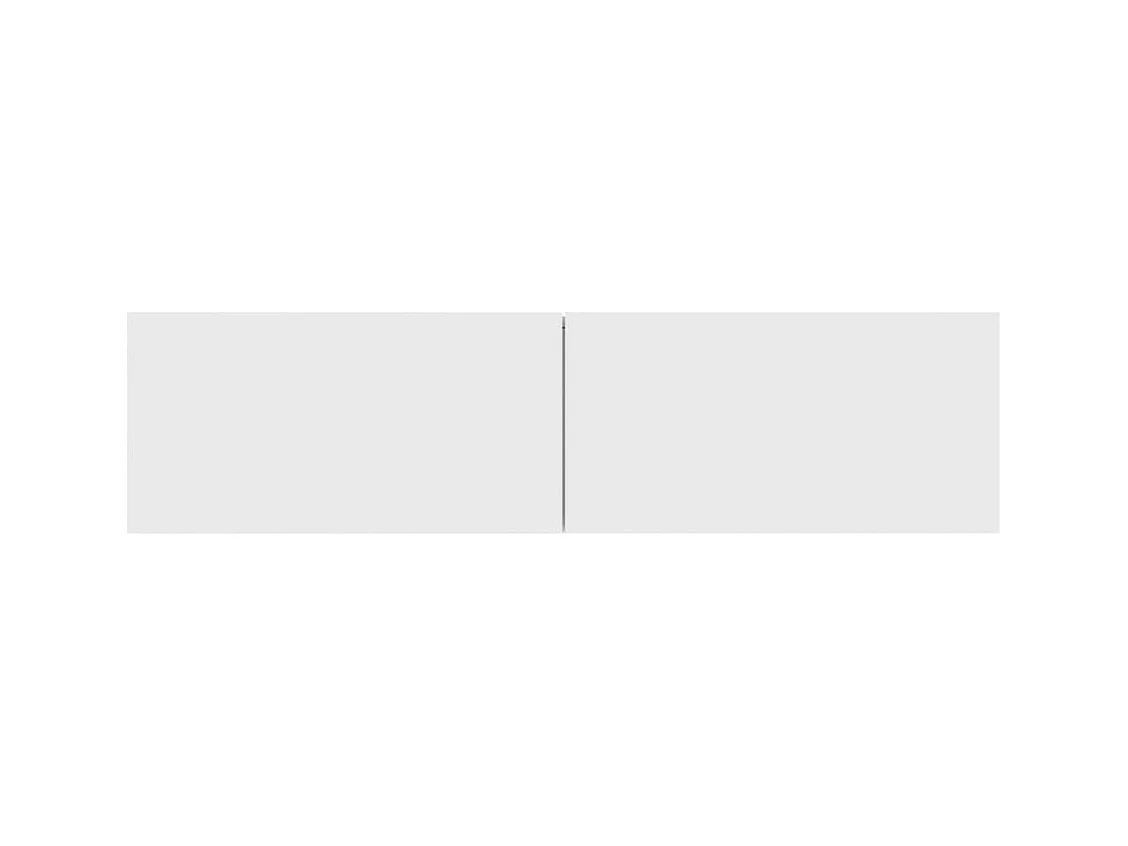 Meuble TV suspendu Blanc 120x30x30