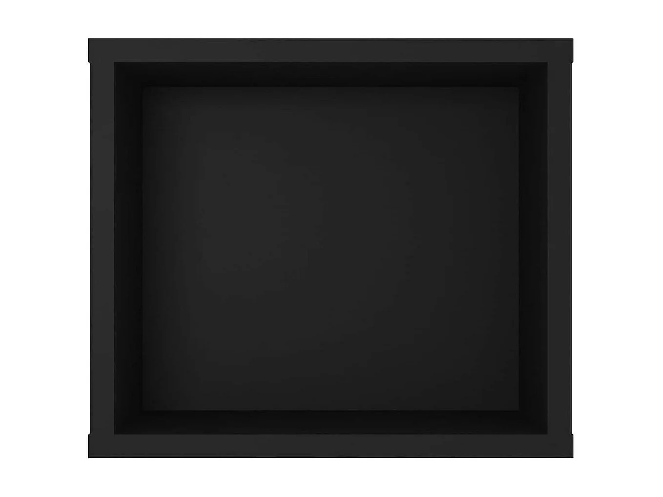 Meuble TV suspendu Noir 100x30x26,5