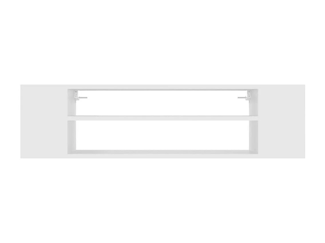 Meuble TV suspendu Blanc 100x30x26,5