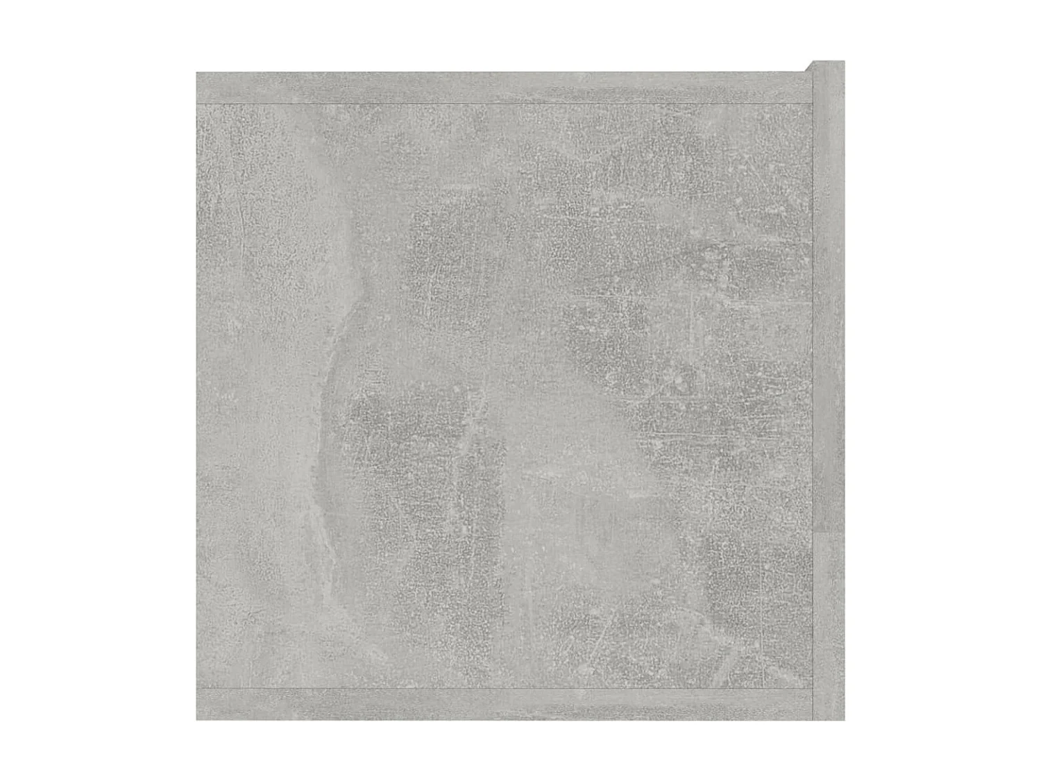 Meuble TV suspendu Gris béton 120x30x30