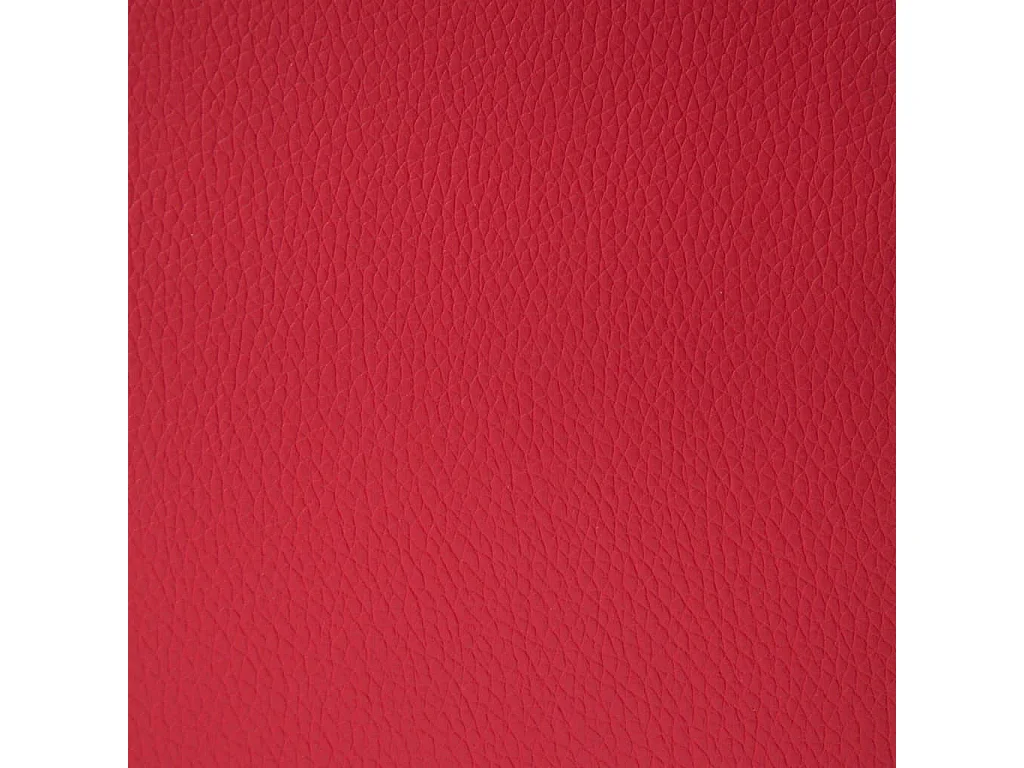 Banc avec compartiment de rangement 116cm Rouge Similicuir