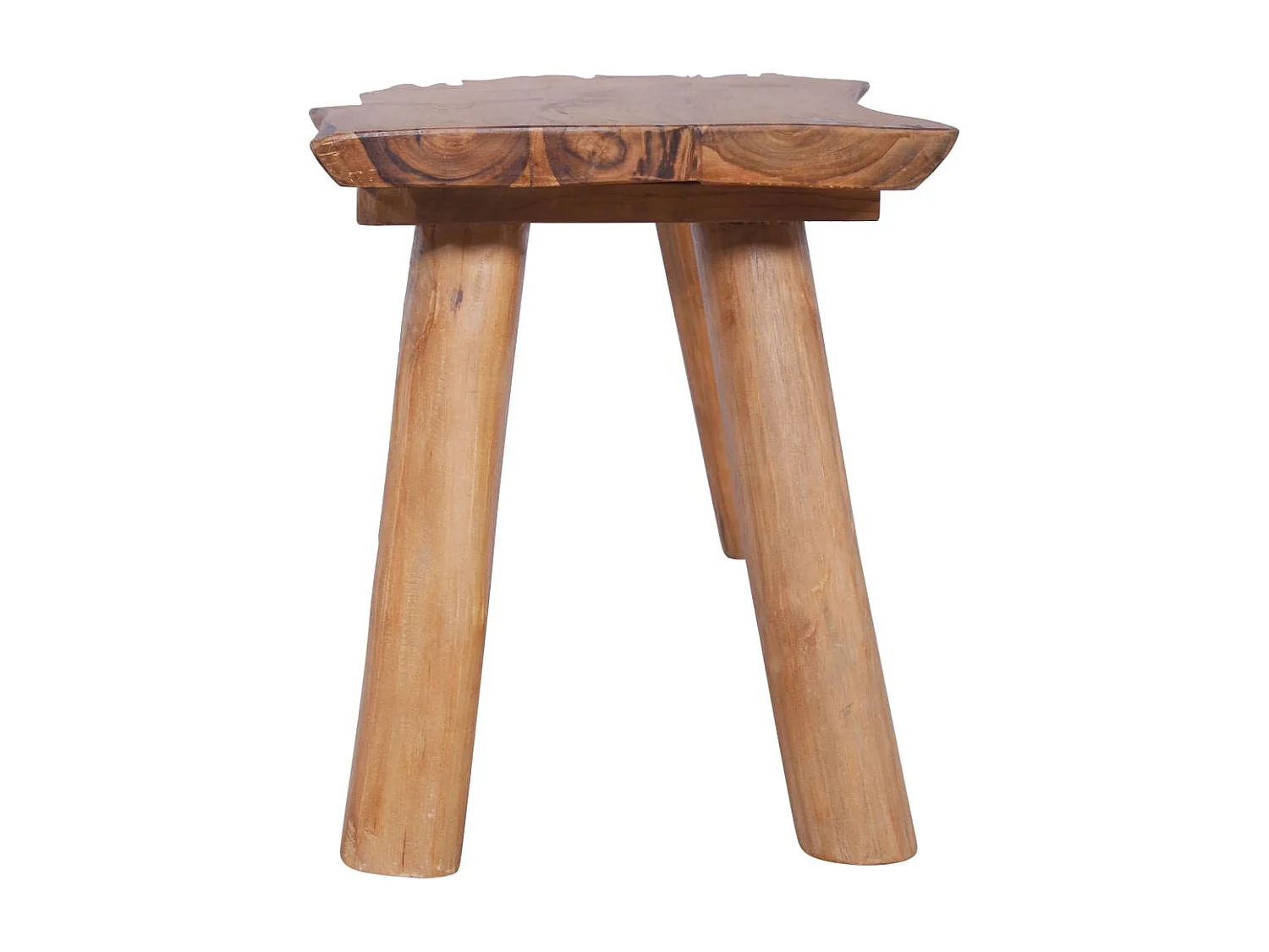 Banc de jardin 120cm Bois de teck solide 5