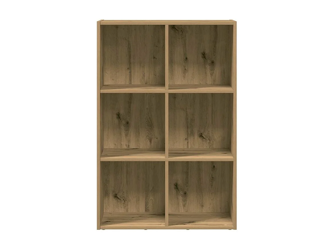 Bibliothèque-Buffet chêne artisanal 66x30x98 bois ingénierie