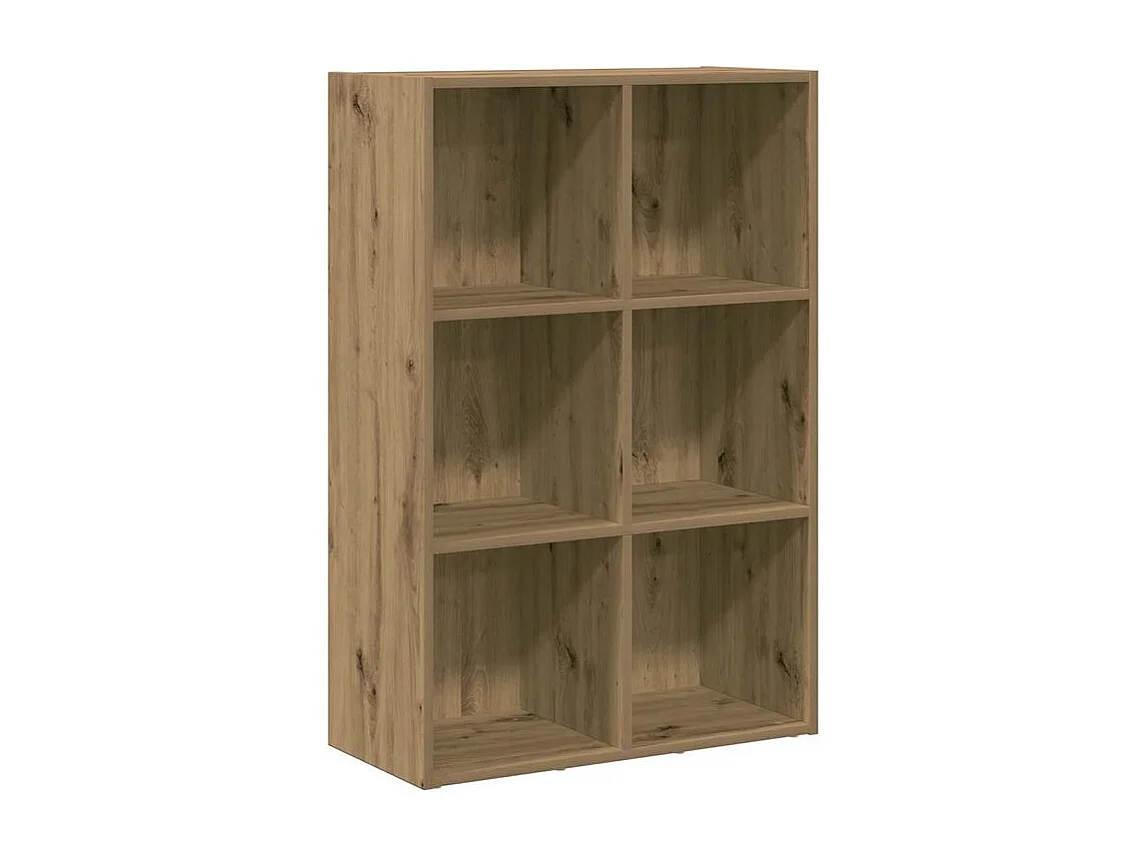 Bibliothèque-Buffet chêne artisanal 66x30x98 bois ingénierie