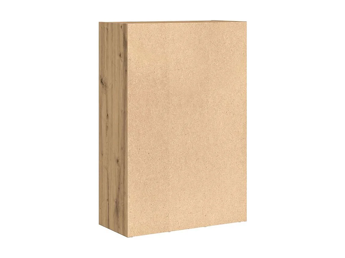 Bibliothèque-Buffet chêne artisanal 66x30x98 bois ingénierie