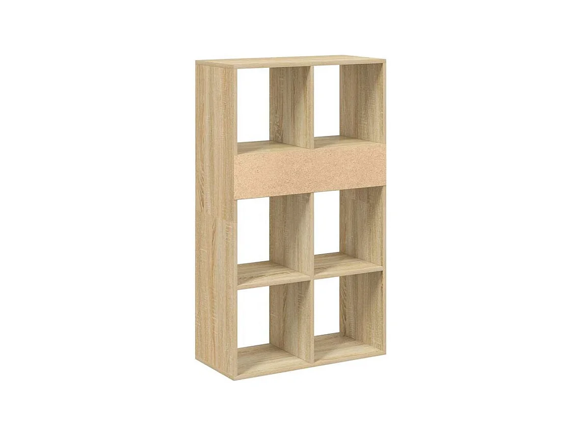 Bibliothèque chêne sonoma 66x31x112 bois d'ingénierie