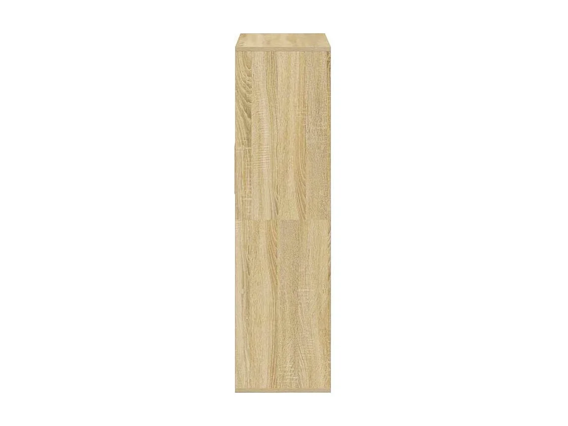 Bibliothèque chêne sonoma 66x31x112 bois d'ingénierie