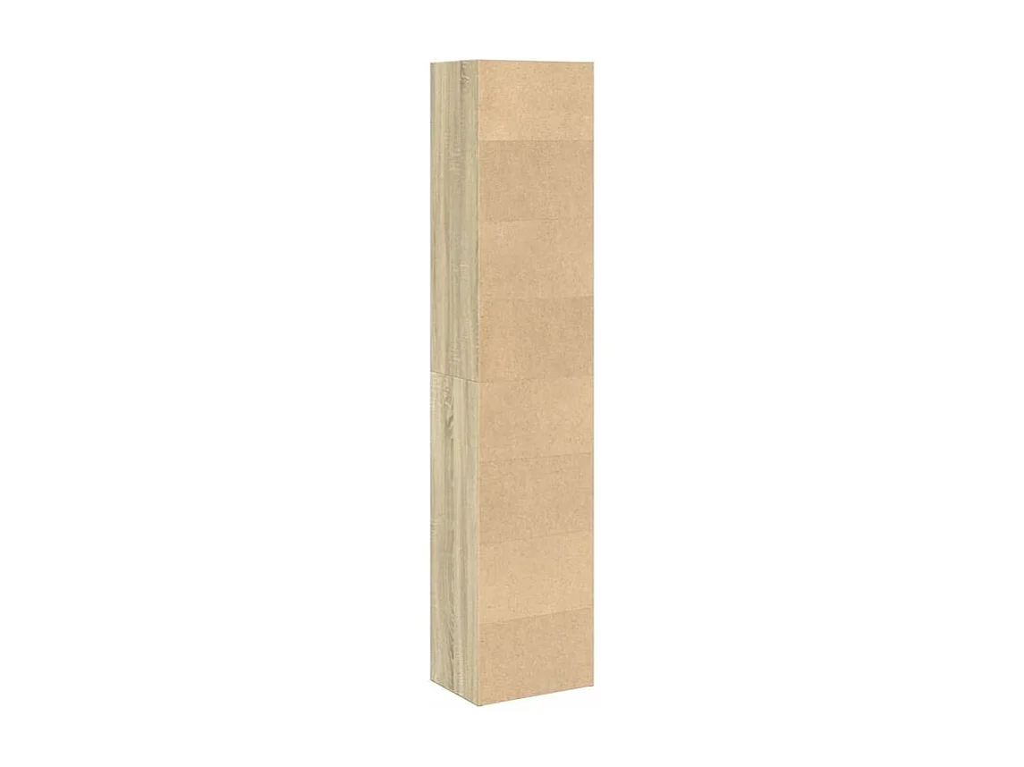 Bibliothèque chêne sonoma 40x30x189 bois d'ingénierie