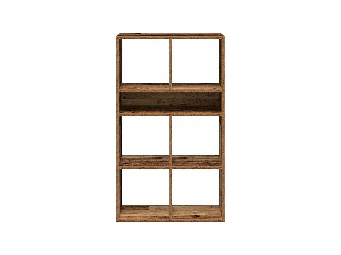 Bibliothèque vieux bois 66x31x112 bois d'ingénierie