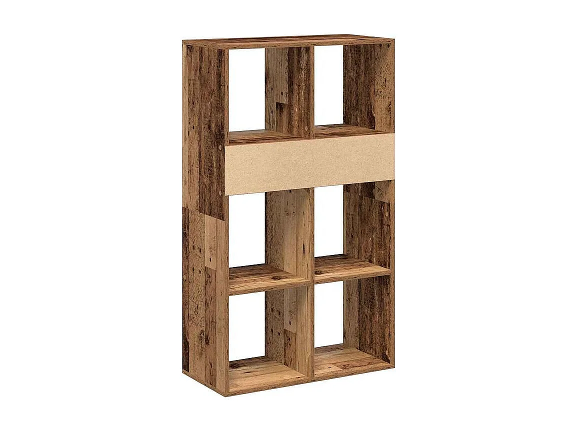 Bibliothèque vieux bois 66x31x112 bois d'ingénierie