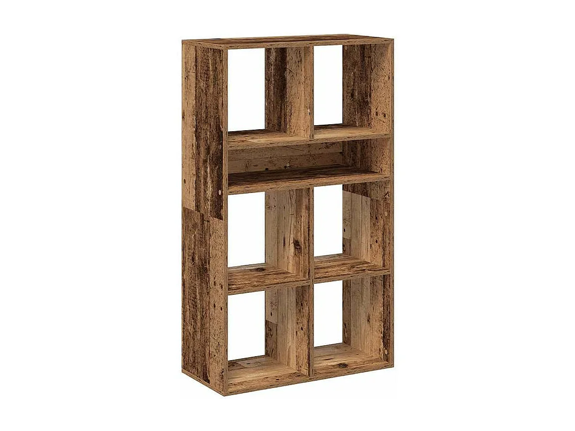 Bibliothèque vieux bois 66x31x112 bois d'ingénierie